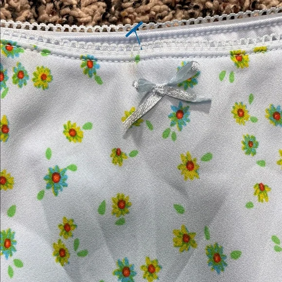 Wild Fable A-Line Skirt - White with Yellow Floral Bundle of 2 Sz M | NWT - Picture 3 of 5